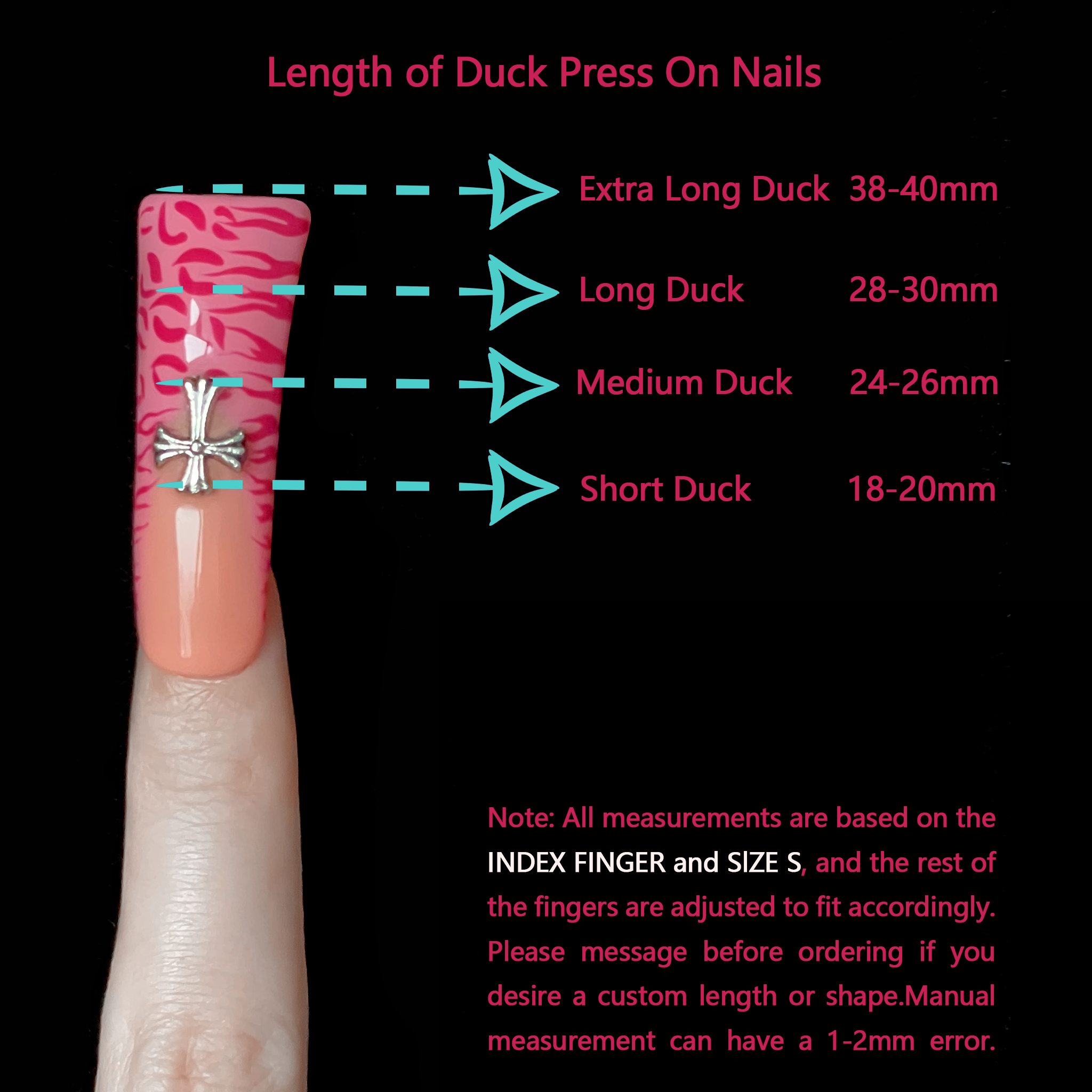 Bold Neon Glam Short Duck Press-On Nails | Rhinestone & Animal Print Nail Art | Funky Confidence Handmade Nail | Gel Nails, Glue on Nail